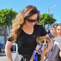 Khloe Kardashian Films Reality Show With Her Puppy