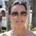 Kyle Richards Wears Her Custom Twitter Necklace
