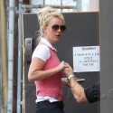 Britney Spears Arrives At The Recording Studio