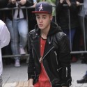 Justin Bieber Leaves His Hotel In Amsterdam