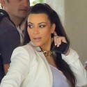 Kim Kardsahian Hides Her Baby Bump