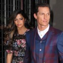Matthew McConaughey And Wife Camila Attend Movie Event In NYC