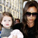 Victoria Beckham And Her Kids At LAX