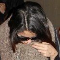 Selena Gomez Lands At LAX