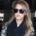 Jessica Alba Jets Out Of Los Angeles