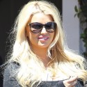 Jessica Simpson Goes Shopping At Fred Segal