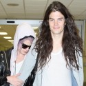Kelly Osbourne And Boyfriend Matt Mossheart At LAX