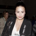 Demi Lovato Arrives At LAX From Miami