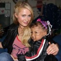 Paris Hilton Visits The Children's Hospital In Colombia