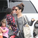 Sandra Bullock Carries Growing Son Louis