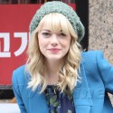 Emma Stone Films <em>Spider-Man</em>