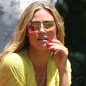 Heidi Klum Watches Her Kids Play Soccer