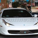 Justin Bieber's White Ferrari Stopped By Police