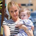 Kristin Cavallari And Baby Camden Stroll in Hollywood