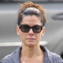 Sandra Bullock Hangs Out With Her Son