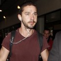 Shia LaBeouf Jets In From London