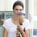 Kendall Jenner Looks Down In The Dumps After Twitter Feud