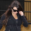 Pregnant Kim Kardashian Hits The Gym