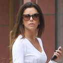 Eva Longoria Brightens Up Gloomy L.A. Day