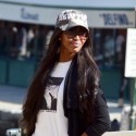 Naomi Campbell Relaxes In Italy With Pals