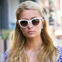Paris Hilton Heads To A Business Meeting