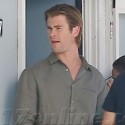 Chris Hemsworth Shoots Scenes For <em>Cyber</em>