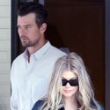 Fergie And Josh Duhamel Go To Church