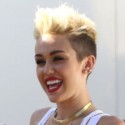 Miley Cyrus Is All Smiles As She Shoots Her New Music Video