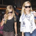 Reese Witherspoon And Daughter Ava At LAX