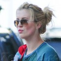 Ireland Baldwin Lands At JFK