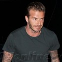 David Beckham Wines And Dines With Pals