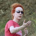 Kathy Griffin Squeezes In A Workout