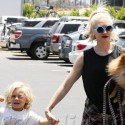 Gwen Stefani Hits The Mall With Her Sons