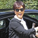 Kris Jenner Arrives At Kim Kardashian's Home