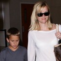 Reese Witherspoon And Son Deacon At The Airport