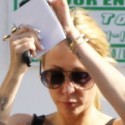 Tish Cyrus Steps Out To The Post Office