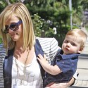 Reese Witherspoon Carries Son Tennessee Toth In Santa Monica
