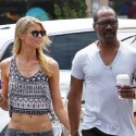 Eddie Murphy And Paige Butcher Hold Hands While Getting Coffee