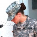 Kristen Stewart On The Set Of <em>Camp X-Ray</em>
