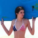 Kendall Jenner Hits The Beach In Malibu
