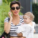 Kourtney Kardashian Runs Errands With Newly One-Year-Old Penelope