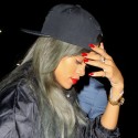 Rihanna Eats At Giorgio Baldi