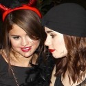 Selena Gomez Has Devilish Time At Pre Birthday Party
