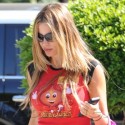Sofia Vergara Shows Her Stomach At The Gym