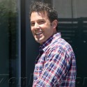 Ben Affleck Heads To A Meeting