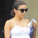 Eva Longoria Has A Wardrobe Malfunction