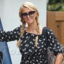 Paris Hilton Arrives Home In Malibu