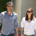 Jennifer Garner And Ben Affleck Go To A Meeting