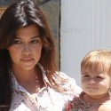 Kourtney Kardashian Looks Tired With Daughter Penelope