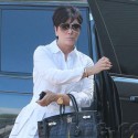 Kris Jenner In White